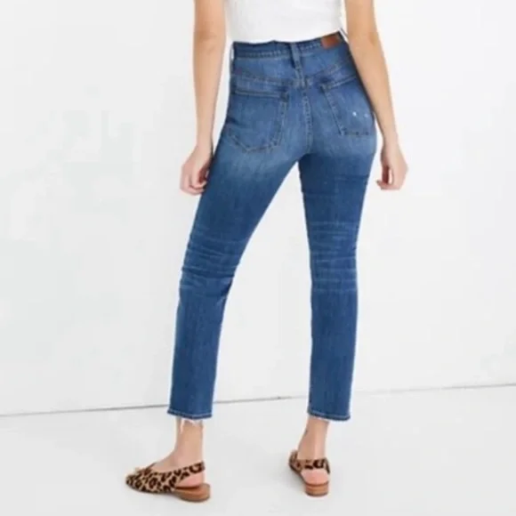 Madewell The Perfect Vintage Crop Jean 29 - Picture 2 of 7